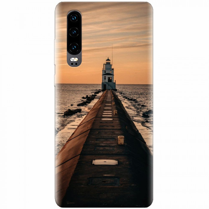 Husa silicon pentru Huawei P30, Dawn Dusk