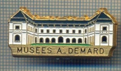 Y 893 INSIGNA - MUSEES A_DEMARD- FRANTA -PENTRU COLECTIONARI foto