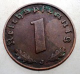 B.086 GERMANIA 1 REICHSPFENNIG 1938 J