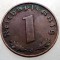 B.086 GERMANIA 1 REICHSPFENNIG 1938 J