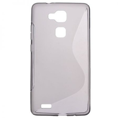 Husa HUAWEI Mate S - S-Line (Negru&amp;amp;Transparent) foto