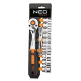 Chei tubulare 3/8", set 12 buc NEO TOOLS 10-020 HardWork ToolsRange