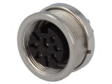 Conector M16 Femelă 8-PIN 5A 100V IP40 0,5mm2