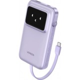 Baterie Externa UGREEN PB511 Uno, 10000mAh, 30W, QC + PD, 1 x USB-A - 2 x USB-C, Mov
