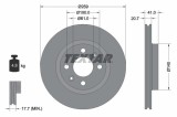 TEXTAR 92292103 PRO Disc frana