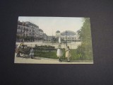 Carte poștală Elvețiană originală &ndash; Basel Bundesbahnhof, (cel mai probabil din perioada 1900&ndash;1940), Circulata, Printata