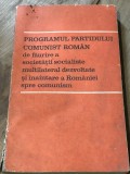 DVP3 Programul partidului comunist Roman PCR