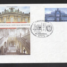 Germany 2004 250 years of death of the builder FDC D.698