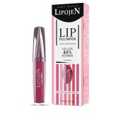 Ruj lichid Nr. 5 PINK LOVE Lipojen, volumizant semi-mat cu colagen, 5 ml