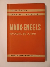 K. Marx; F. Engels - Revoluția de la 1848. Culegere de articole din Noua Gazetă Renană