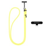 Snur pentru telefon, carabina, durabil, ajustabil, nailon impletit, universal - bright limoncello, Oem