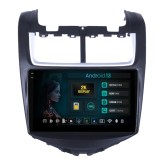 Cumpara ieftin Navigatie 2K HUB64 Chevrolet Aveo (2014-2017), 4GB RAM, Android 13, Octacore, Slot Sim 4G, DSP, GPS, Wi-FI, Carplay, Android Auto, USB, Bluetooth, Waz