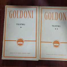 Teatru vol.1 si 2 de Carlo Goldoni