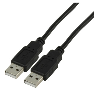 Cablu usb A la usb A 2.0 1m, negru foto