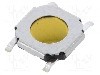 Microintrerupator 5.2x5.2mm, OFF-(ON), JIANFU - TVCM15010BB
