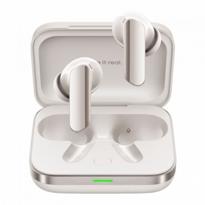 Handsfree Bluetooth Realme Buds Air7 Pro, TWS, ANC, MultiPoint, Bej foto