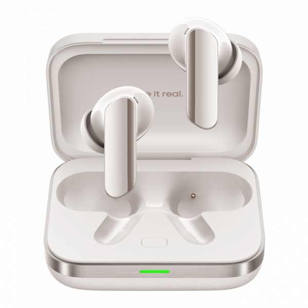 Handsfree Bluetooth Realme Buds Air7 Pro, TWS, ANC, MultiPoint, Bej