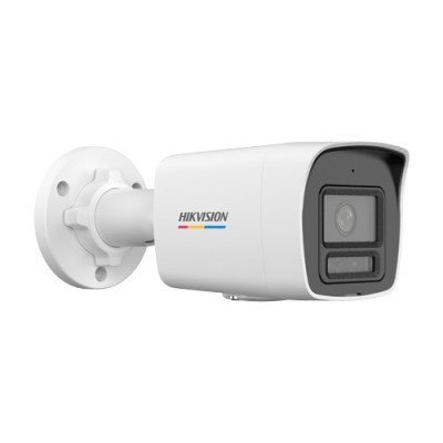 Camera IP 4MP, lentila 2.8mm, IR 30m, WL 30m ColorVu3, Microfon, PoE - HIKVISION DS-2CD1047G3H-LIU-2.8mm SafetyGuard Surveillance foto