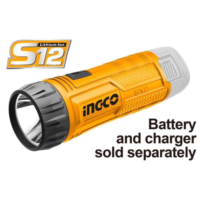 Lanterna 12 v s12, pentru iluminare portabila - Ingco CWLI1201