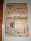 Cumpara ieftin BON / CHITANTA TIMBRATA - UZINELE TEXTILE ROMANE-TREBITSCH -1946