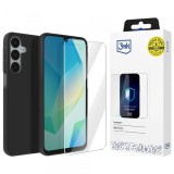 Husa pentru Samsung Galaxy A16 5G A166 / A16 4G A165, 3MK, ComfortDuo, Neagra