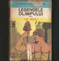 LEGENDELE OLIMPULUI - ZEII - BIBLIOTECA PENTRU TOȚI COPIII foto