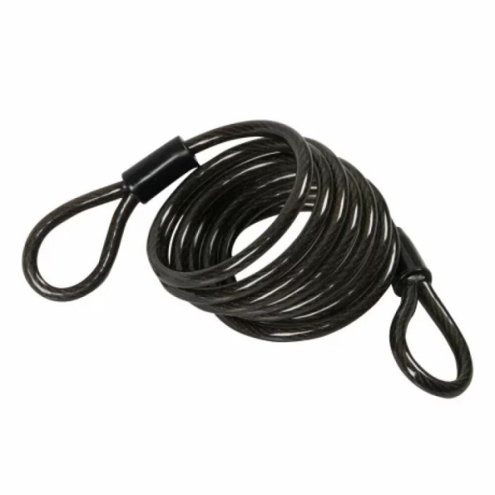 Cablu antifurt O6mm No-Ride - 160cm Garage AutoRide