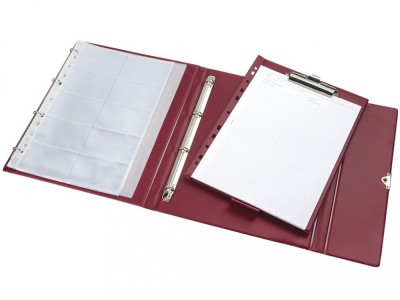 Mapa plastic cu clipboard Optimus foto