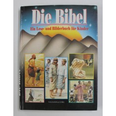 DIE BIBEL - EIN LESE - UND BILDERBUCK FUR KINDER von GEOFFREY MARSHALL - TAYLOR , illustriert von ANDREW ALOOF ...BARRIE THORPE , 1990