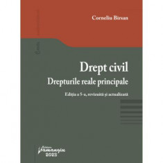 Drept civil. Drepturile reale principale - Paperback brosat - Corneliu Bîrsan - Hamangiu