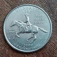 M3 C50 - Quarter dollar - sfert dolar - 1999 - Delaware - P - America USA