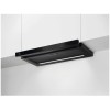 Hota incorporabila telescopica Electrolux LFP816K, 60 cm, 1 motor, Panou frontal de sticla, Control electronic, Conectivitate plita, 650 mc/h, Negru