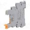 Stativ, DIN, pentru relee {{Serie releu}}, {{Numarul de pini}} pini, PHOENIX CONTACT - 2966029