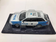 Macheta AUDI A6 SWEDEN POLICE Masini de Politie scara 1:43 foto