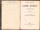 HST 260SP Oeuvres completes de Lord Byron 1854