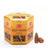 Conuri parfumate HEM Palo Santo, backflow , fum greu