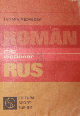 MIC DICTIONAR ROMAN - RUS foto