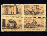 SUA 1971 - Clădiri istorice, transport, serie neuzata