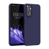 Husa Kwmobile pentru Xiaomi Redmi Note 11/Redmi Note 11s, Silicon, Albastru, 57368.182, Carcasa