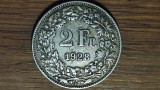 Cumpara ieftin AG10 Elvetia -moneda de colectie rara - 2 franci / francs 1928 argint 0.835 - superba!