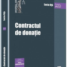 Contractul de donatie | Lucia Uta