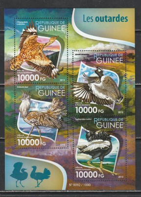 Guinea 2015 - Dropii S/S 1v MNH foto
