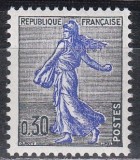 Franta 1961 - Semanatoare -Valoare noua, MNH, Nestampilat