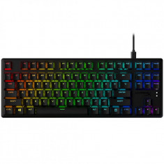 Tastatura Gaming HyperX Alloy Origins Core TKL PBT Aqua Switch RGB Mecanica, neagra