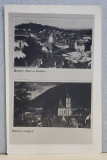 BRASOV , CASA SFATULUI SI CETATUIA , BISERICA NEAGRA , FOTO MONTAJ , CARTE POSTALA , INTERBELICA