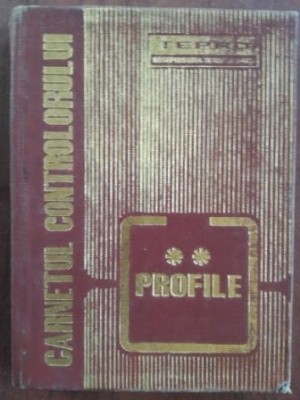 Carnetul controlorului tehnic de calitate 2 Profile - Bilauca Mihai, Butnari Leandru foto