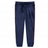 Pantaloni de trening pentru copii, bleumarin, 104, vidaXL