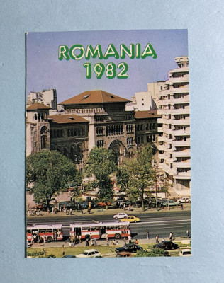 Calendar 1982 oficiu național de turism foto
