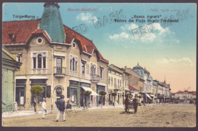 4969 - TARGU-MURES, Market, Romania - old postcard - unused - 1915 foto