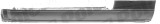 Prag Bmw Seria 3 (E30) 9.1982-04.1994, Stanga 41351935897, cu 2usi, prag din metal